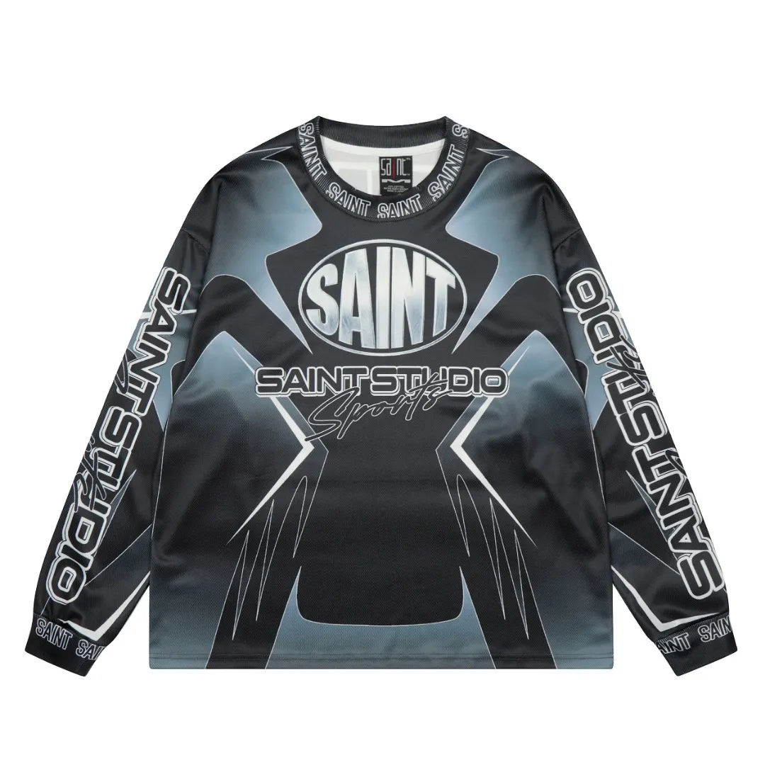 SAINT MICHAEL long-sleeved vintage bottoming shirt Style number: S3604 Size: M L XL Wholesale price: 136 Color: Picture color